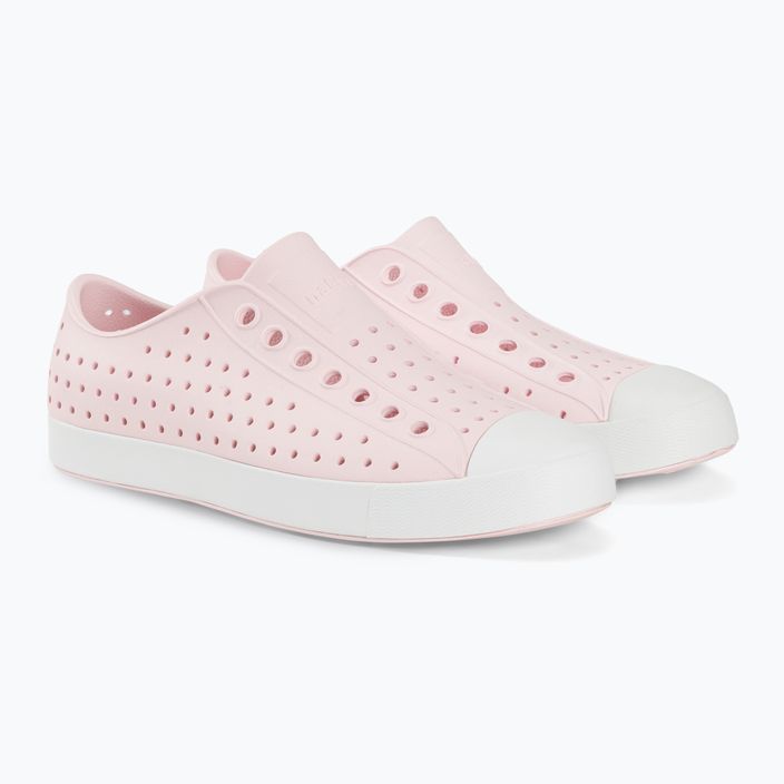 Pantofi de sport Native Jefferson roz lapte/albă scoică 4