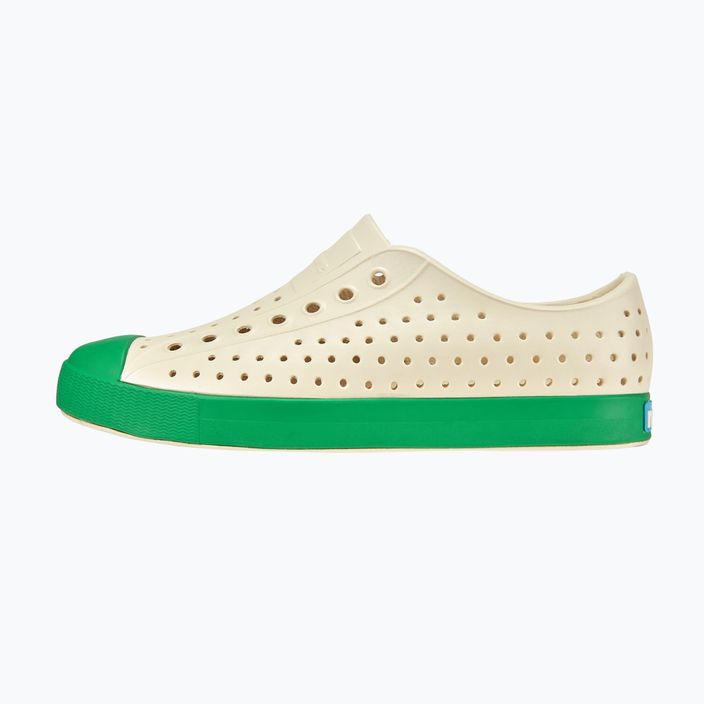 Pantofi de sport Native Jefferson bone alb/verde picnic 10