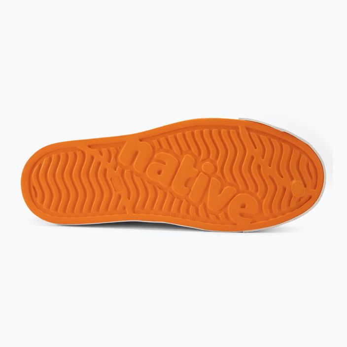 Pantofi de sport Native Jefferson fox tail portocaliu/alb cu coajă de scoică 5