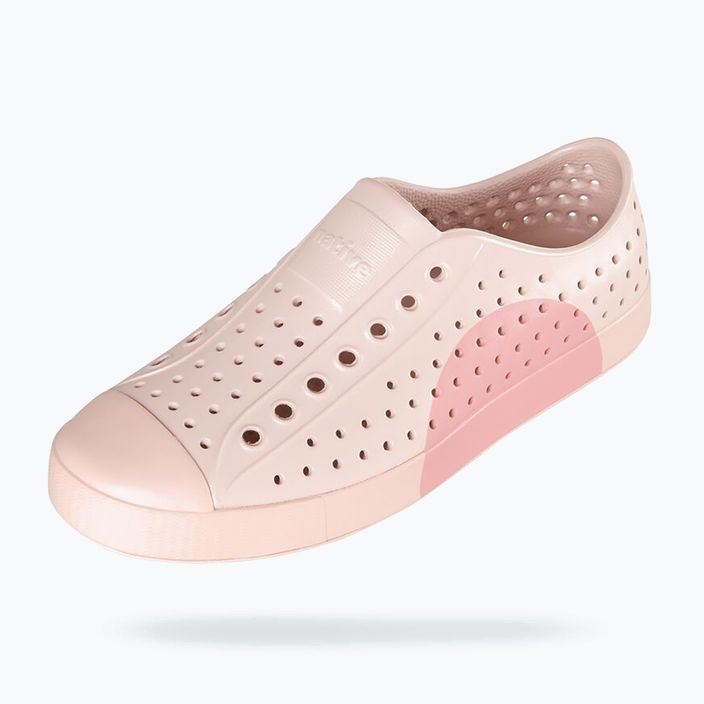 Pantofi de sport Native Jefferson Block dust pink/dust pink/rose circle 11