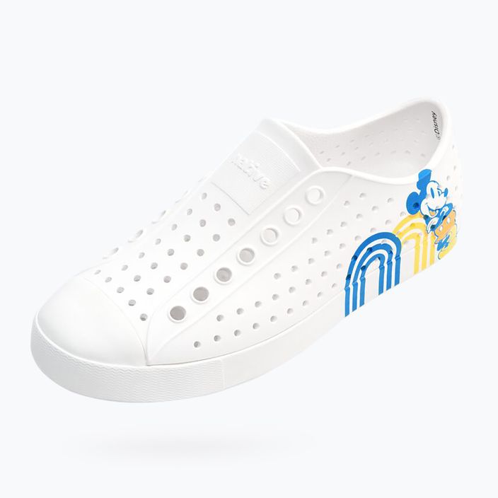 Pantofi de sport Native Jefferson Print Disney alb scoică/alb scoică/alb pozitiv Mickey 12