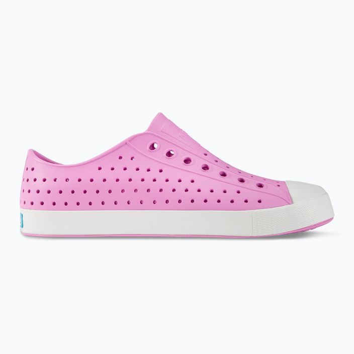 Pantofi de sport Native Jefferson roz/alb cu scoica 2