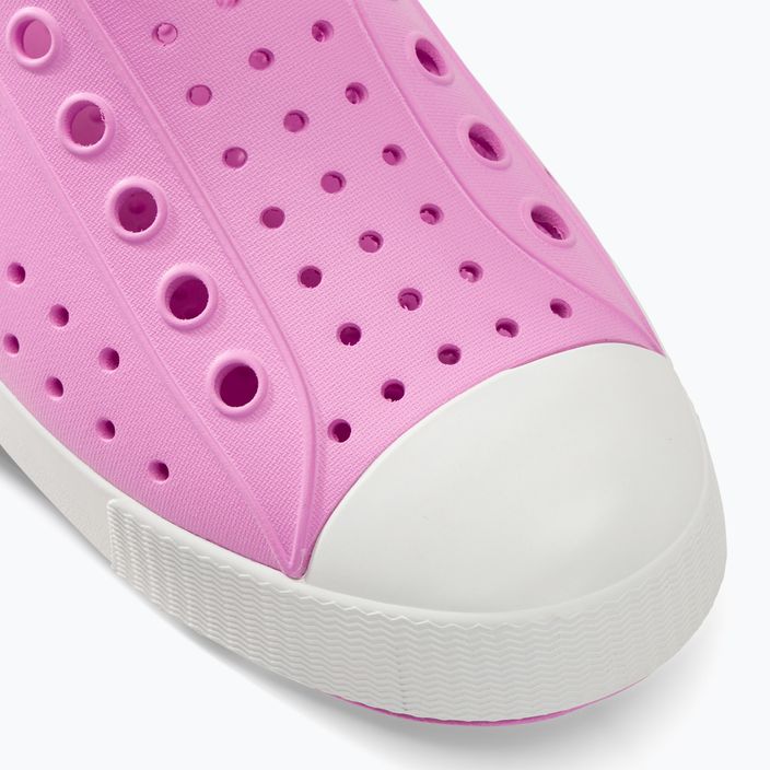 Pantofi de sport Native Jefferson roz/alb cu scoica 7