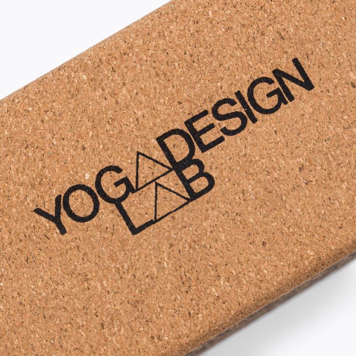 Cărămidă de yoga Yoga Design Lab Cork Yoga BL-Cork-Mandala, negru 5