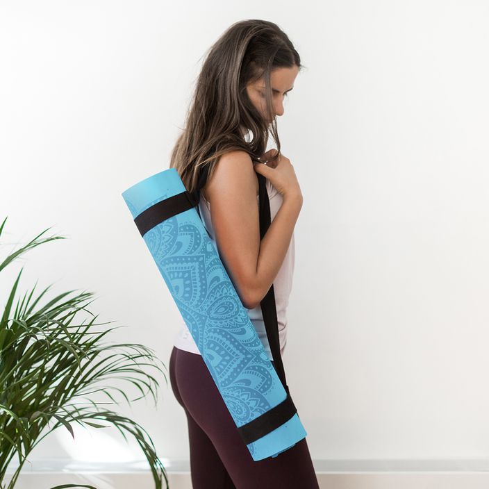 Yoga Design Lab Flow Pure covoraș de yoga albastru FM-6-Pure Mandala Aqua 9