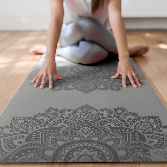 Yoga Design Lab Flow Pure covoraș de yoga verde FM-6-Pure Mandala Charcoal 6