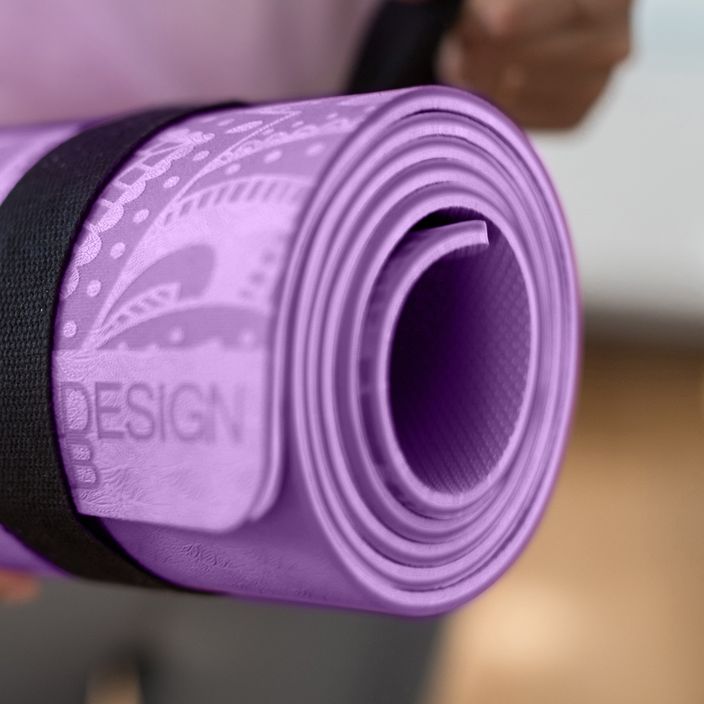 Yoga Design Lab Flow Pure covor de yoga purpuriu FM-6-Pure Mandala Lavender 8