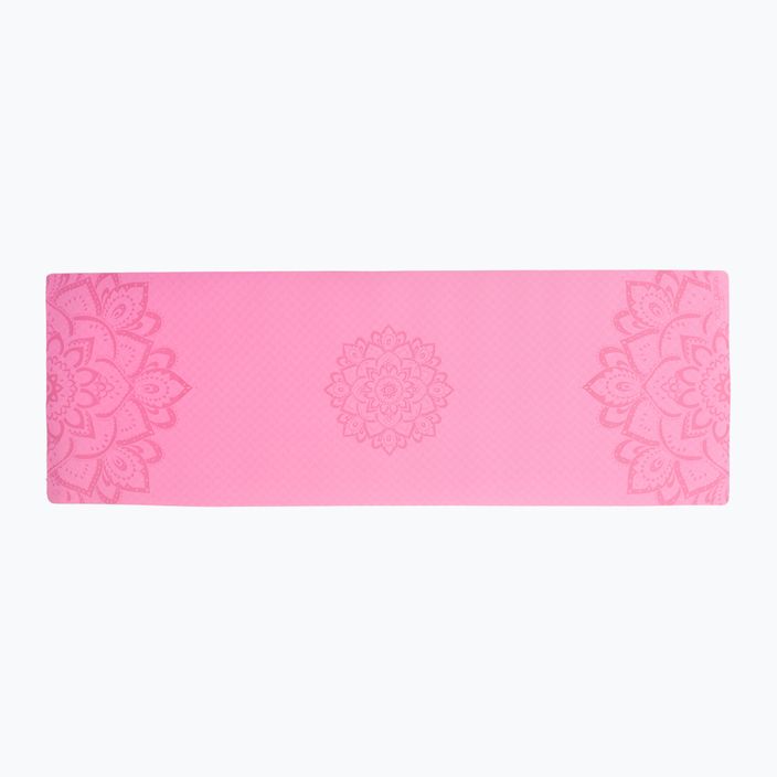 Yoga Design Lab Flow Pure covor de yoga roz FM-6-Pure Mandala Rose 2