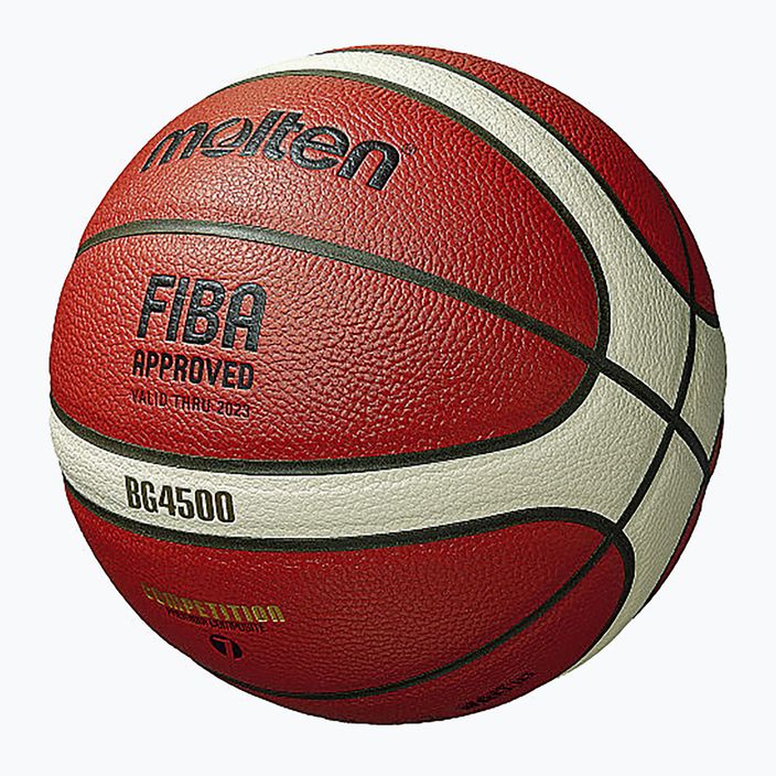 Molten de baschet B7G4500 FIBA portocaliu/ivoire mărimea 7 6