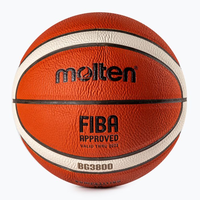 Molten FIBA Baschet în aer liber, portocaliu BG3800 2