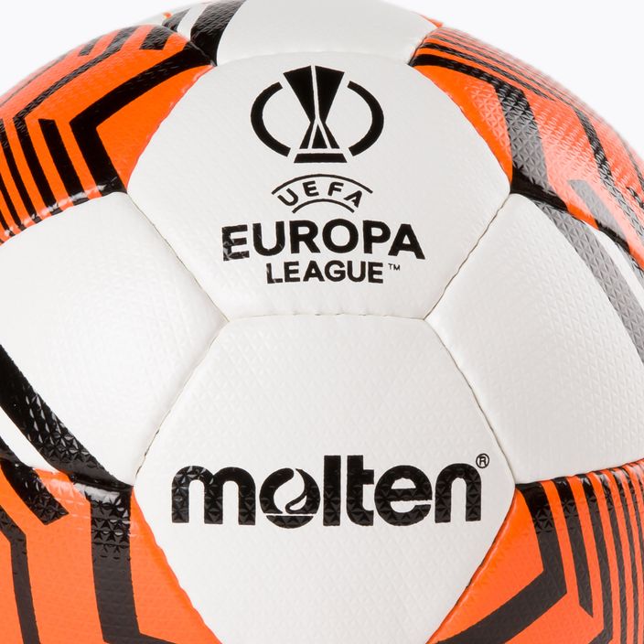 Fotbal Molten UEFA Europa League 2021/22 alb/portocaliu F5U2810-12 3