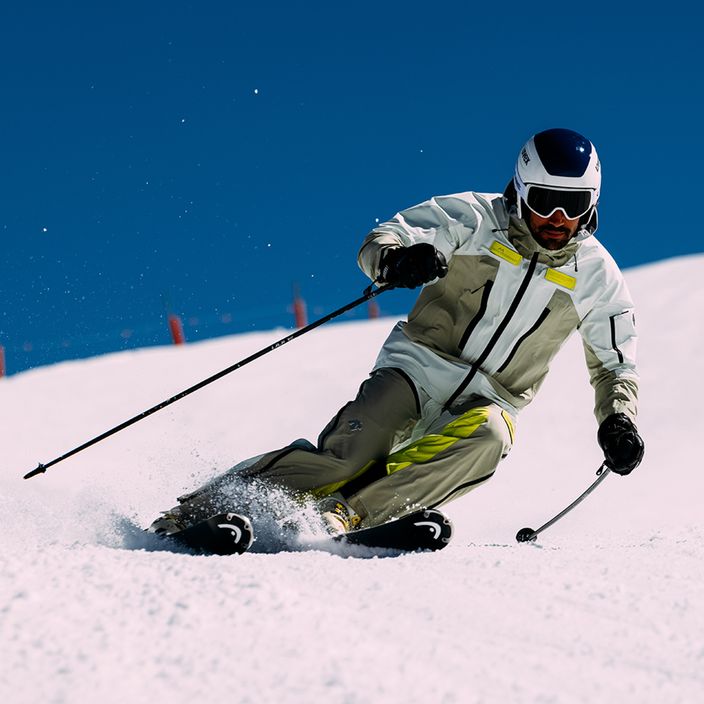 Geacă de schi pentru bărbați Descente Shaun grey/green 5