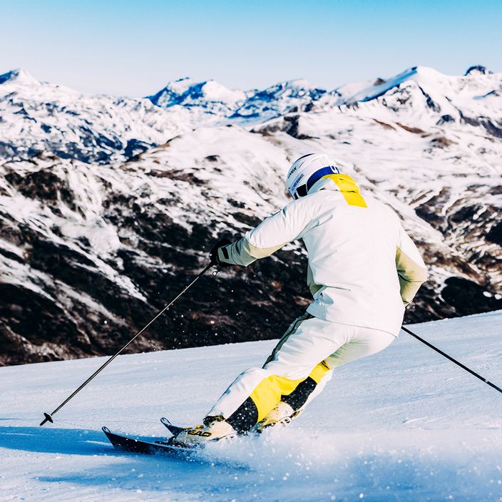 Geacă de schi pentru bărbați Descente Shaun grey/green 9