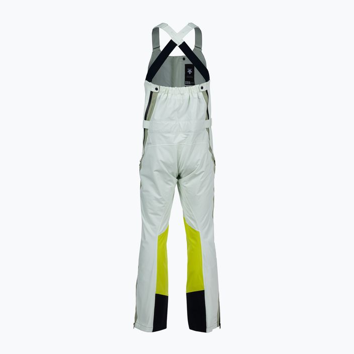 Pantaloni de schi pentru bărbați Descente Bill grey/green 3