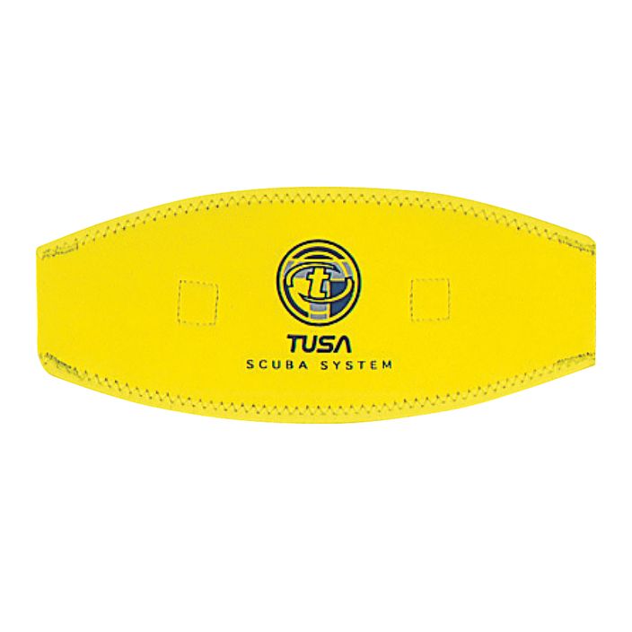 Capacul de neopren pentru curea de mască  TUSA Cover flash yellow 2