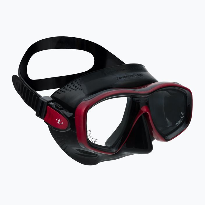 Mască de înot TUSA Ceos Mask, roșu, M-212