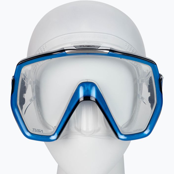 Mască de înot TUSA Freedom Hd Mask, albastru, M-1001 2