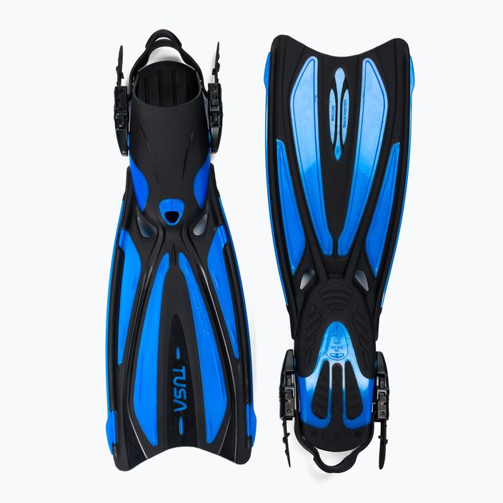 TUSA Strap Diving Flippers Solla Fin negru/albastru SF-22 2