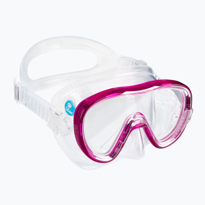 Mască de înot TUSA Tina Fd Mask, roz, M-1002