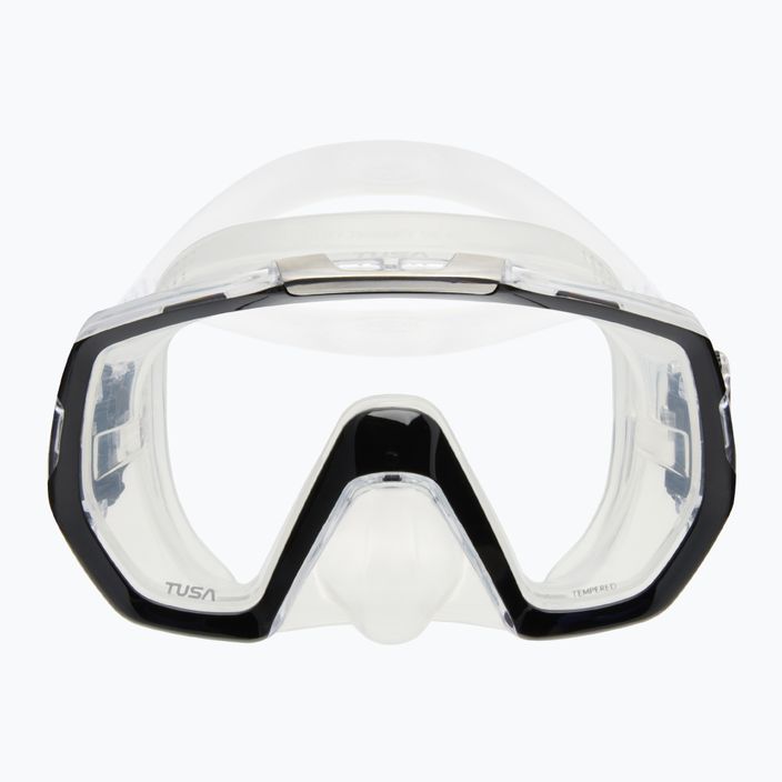 Mască de înot TUSA Freedom Elite, alb, M-1003 2