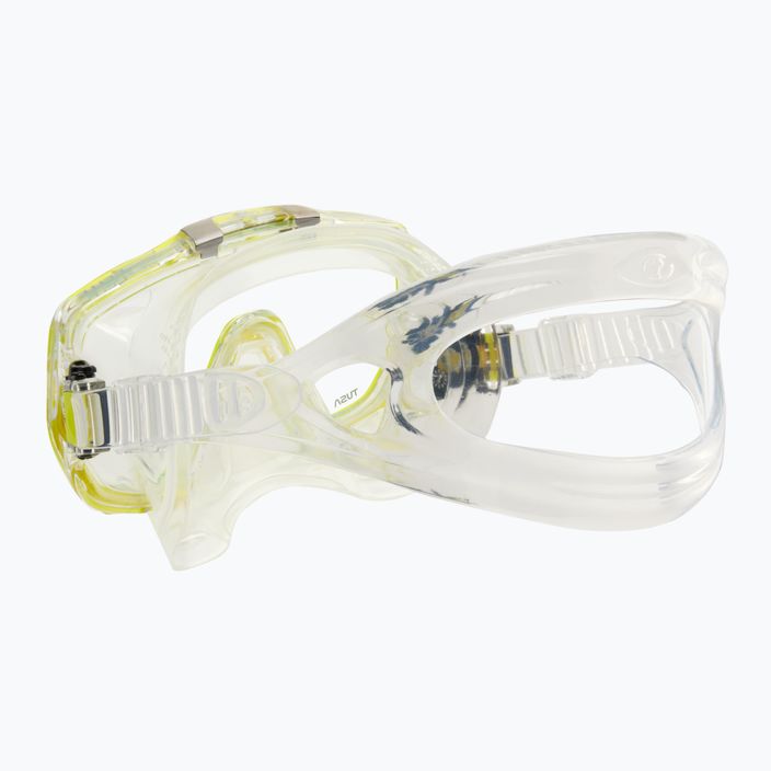 Mască de înot TUSA Freedom Elite, galben, M-1003 4