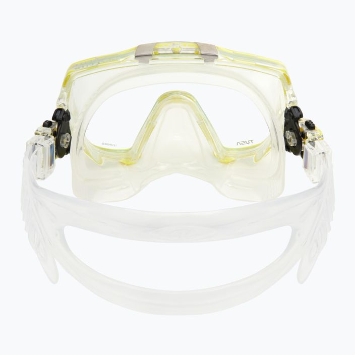 Mască de înot TUSA Freedom Elite, galben, M-1003 5
