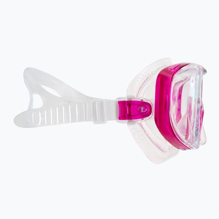 Mască de înot TUSA Tri-Quest Fd Mask, roz, M-3001 3