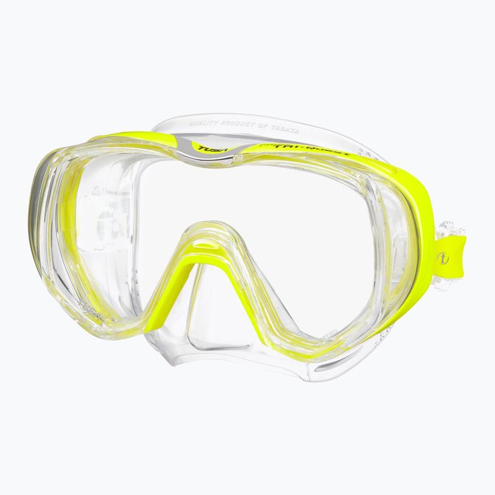 Mască de înot TUSA Tri-Quest Fd Mask, galben, M-3001