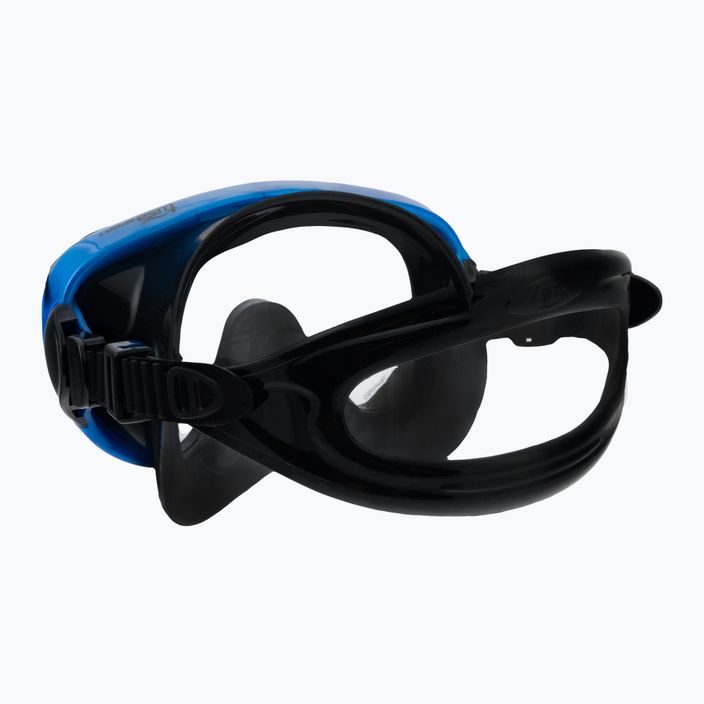 TUSA Sportmask mască de scufundări negru/albastru UM-16QB FB 4