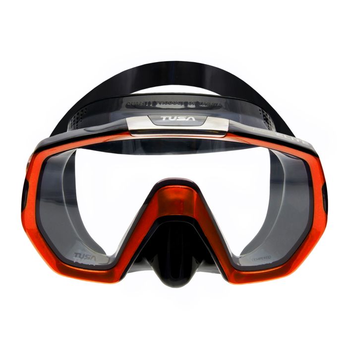 Mască de înot TUSA Freedom Hd Mask, portocaliu, M-1001 2