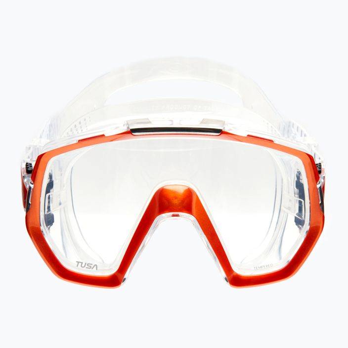 Mască de înot TUSA Freedom Elite, portocaliu, M-1003 2