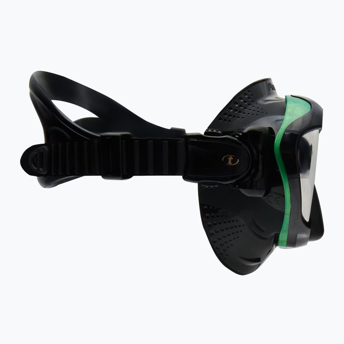 Mască de înot TUSA Paragon Mask, verde, M-2001 3
