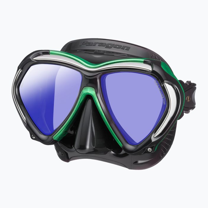 Mască de înot TUSA Paragon Mask, verde, M-2001 6