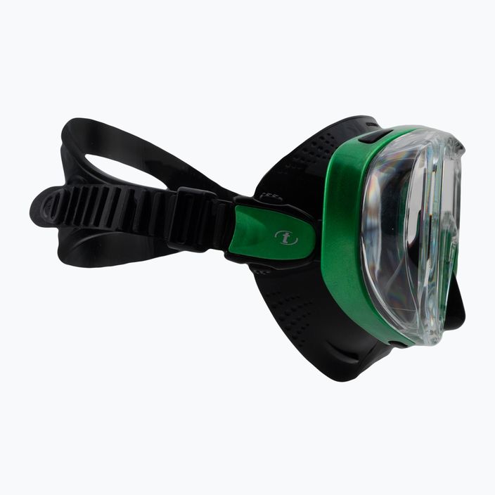 Mască de înot TUSA Tri-Quest Fd Mask, verde, M-3001 3
