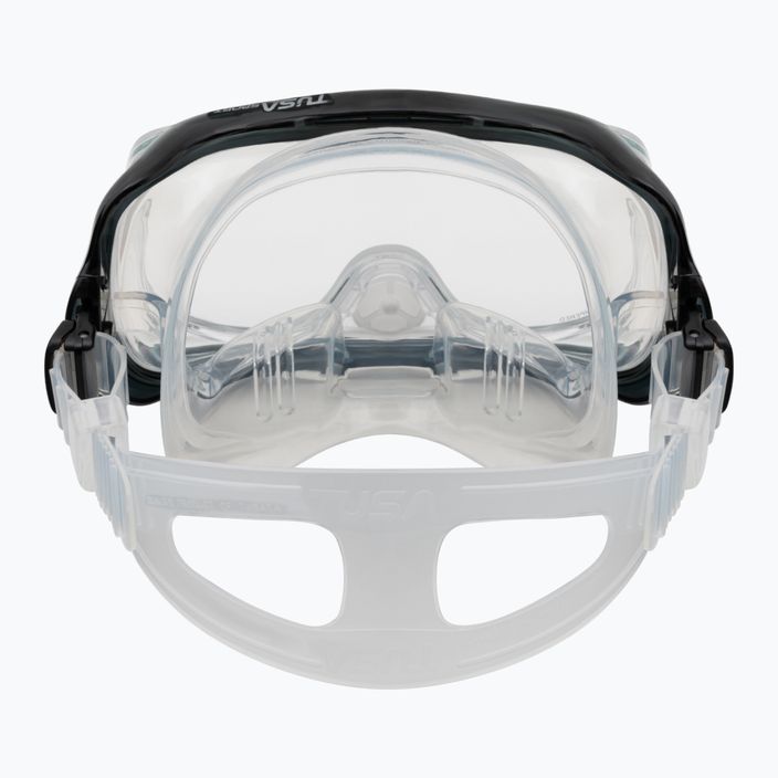 TUSA Mască + Snorkel set negru UC-3325P 5