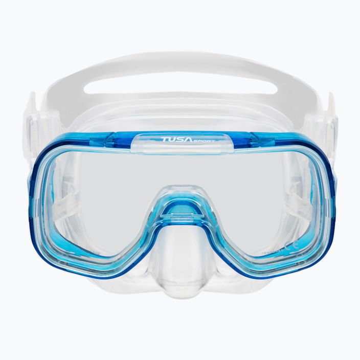 TUSA Set de scufundări Mască + Snorkel + Flippers MINI-KLEIO UP-0201 CB 6