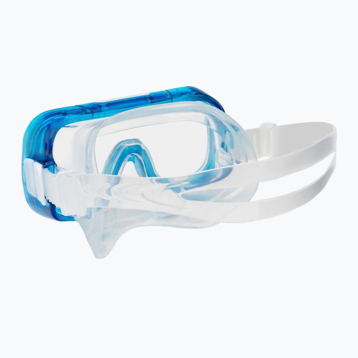 TUSA Set de scufundări Mască + Snorkel + Flippers MINI-KLEIO UP-0201 CB 8
