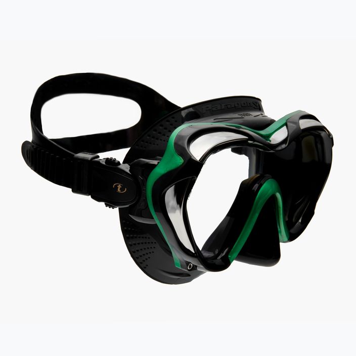 Mască de înot TUSA Paragon S Mask, verde, M-1007