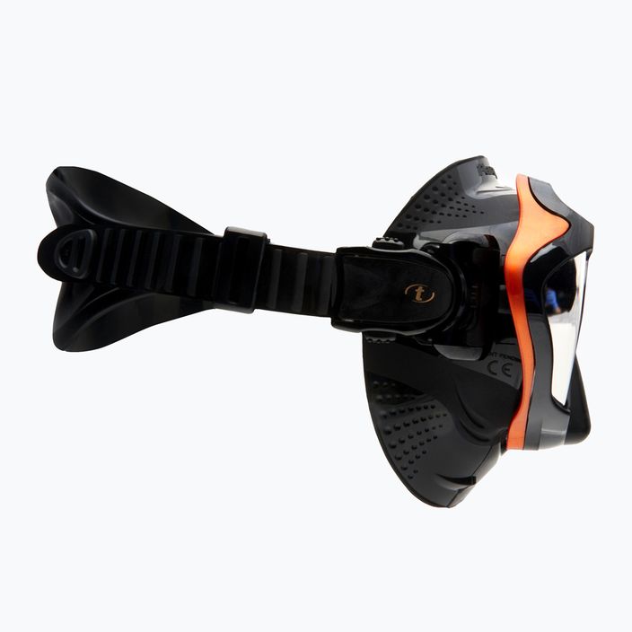 Mască de înot TUSA Paragon S Mask, portocaliu, M-1007 3