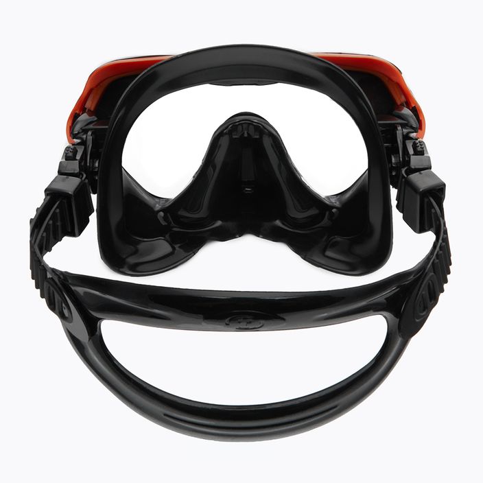 Mască de înot TUSA Paragon S Mask, portocaliu, M-1007 5