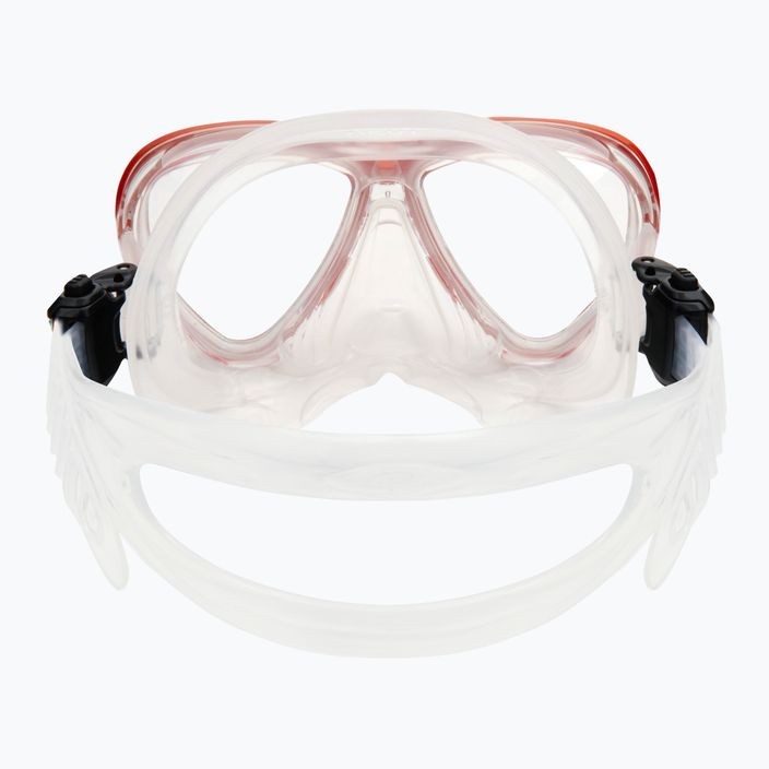 Mască de înot TUSA Intega Mask, portocaliu, M-2004 5