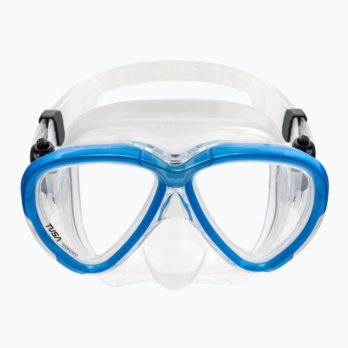 Mască de înot TUSA Intega Mask, albastru, M-2004 2