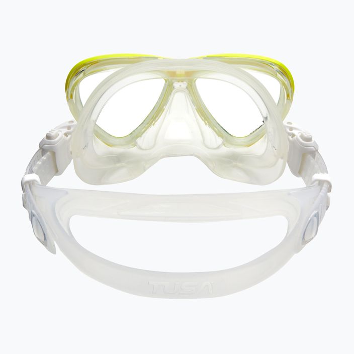 Mască de înot TUSA Intega Mask, alb, M-2004 5