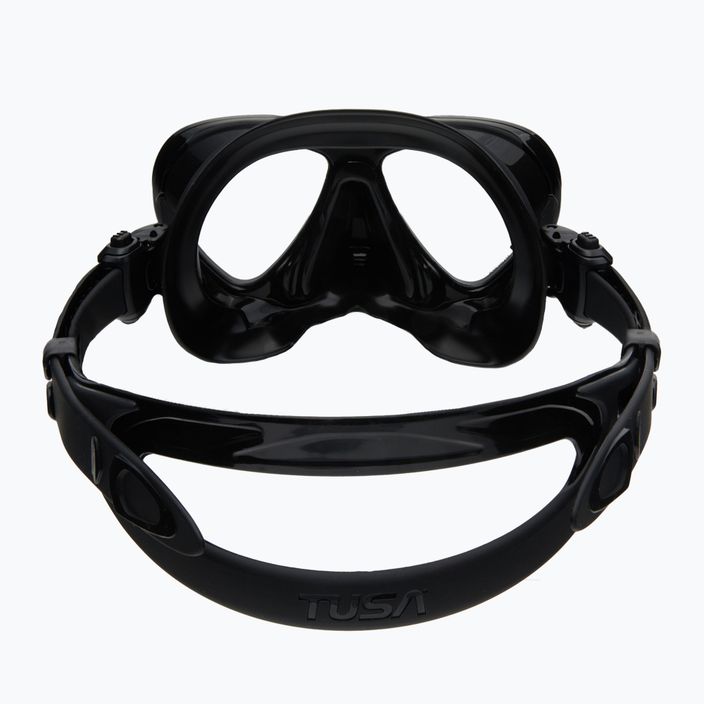 Mască de înot TUSA Intega Mask, negru, M-2004 5