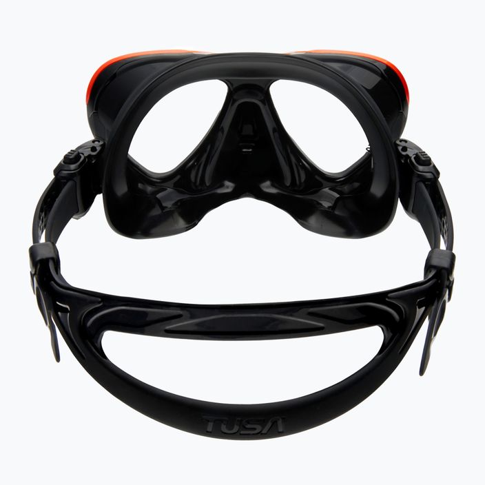 Mască de înot TUSA Intega Mask, portocaliu, M-2004 5