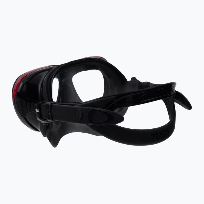 Mască de înot TUSA Intega Mask, roșu, M-212 4