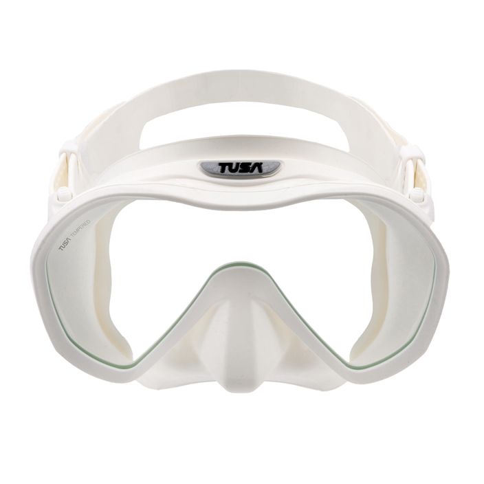 Mască de scufundări Tusa Zeense Pro alb M1010 2