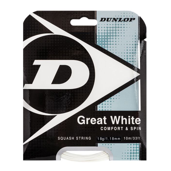Dunlop Bio Bio Great sq. 10 m coarde de squash alb 624700 2