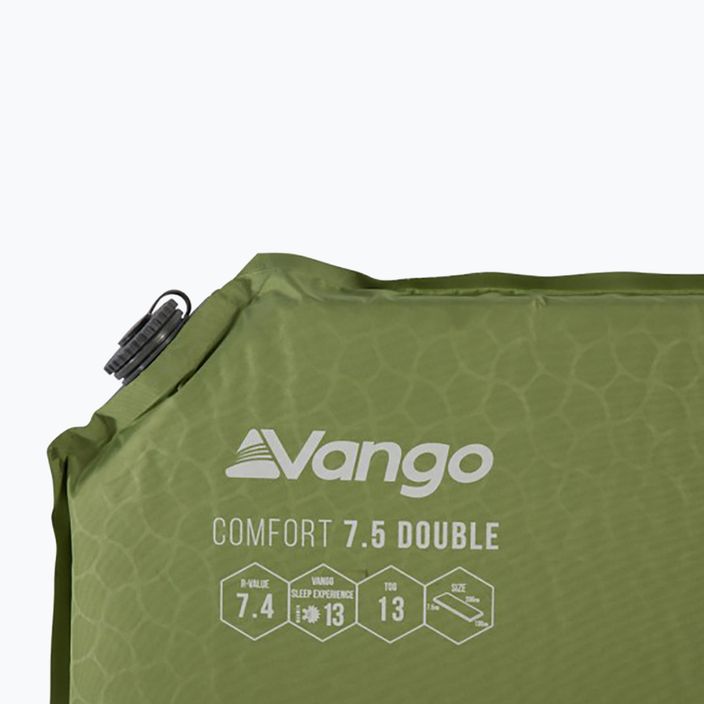 Vango Comfort Double 75 cm covor autogonflabil verde SMQCOMFORH09A05 5