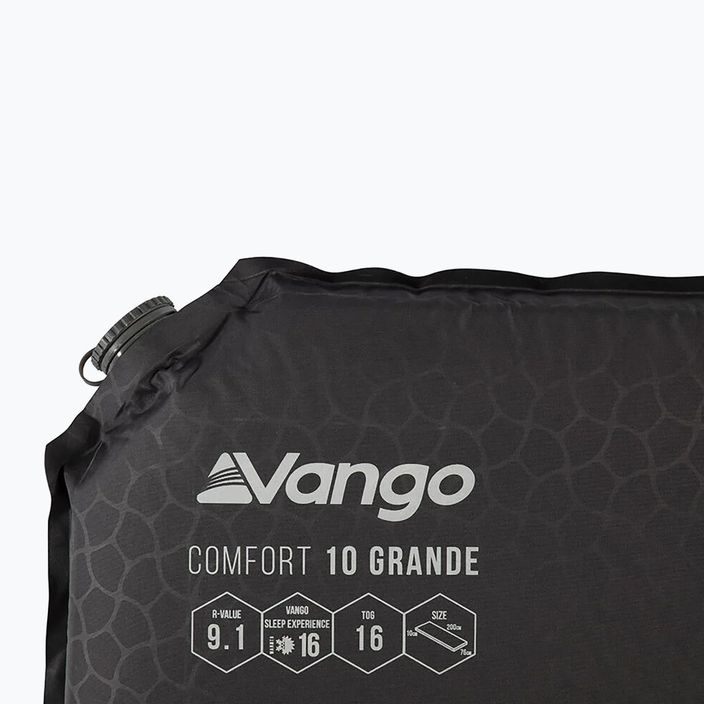 Covoraș autogonflabil Vango Comfort 10 Grande shadow grey 2